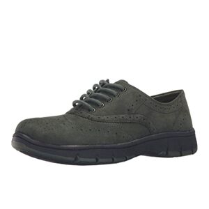 NIB Easy Street Lucky green suede oxford 9W
